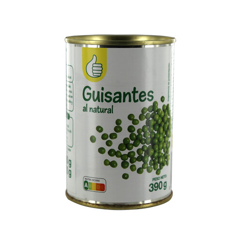 Alcampo PRODUCTO ECONÓMICO ALCAMPO Guisantes medianos al natural lata de 250 g