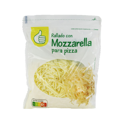 Alcampo PRODUCTO ECONÓMICO ALCAMPO Queso rallado con mozzarella 200 g