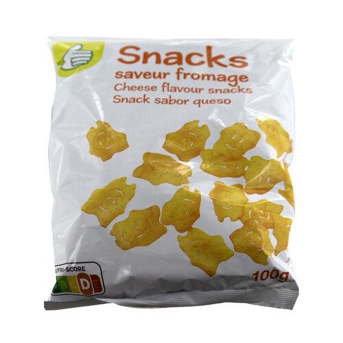 Alcampo PRODUCTO ECONÓMICO ALCAMPO Snacks de maiz con sabor a queso 100 g
