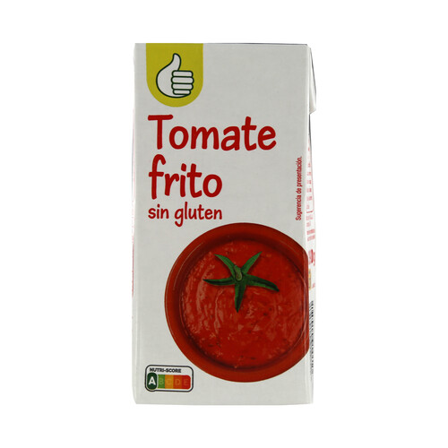 Alcampo PRODUCTO ECONÓMICO ALCAMPO Tomate frito elaborado sin gluten brik de 390 g