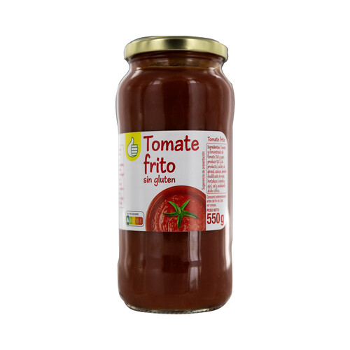 Alcampo PRODUCTO ECONÓMICO ALCAMPO Tomate frito sin gluten frasco de 550 g