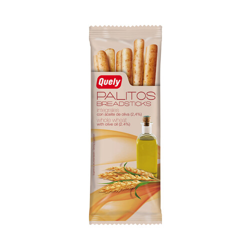 Alcampo QUELY Palitos integrales con aceite de oliva 50 g
