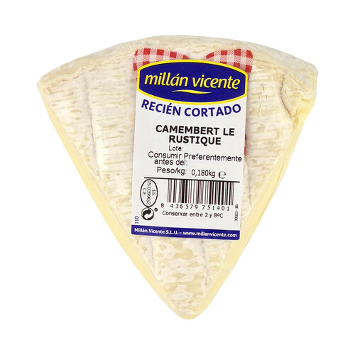 Alcampo Queso camembert rustique MILLÁN VICENTE 180g