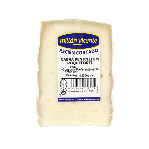 Alcampo Queso de cabra RoquefortI Recién cortado MILLÁN VICENTE 150 g