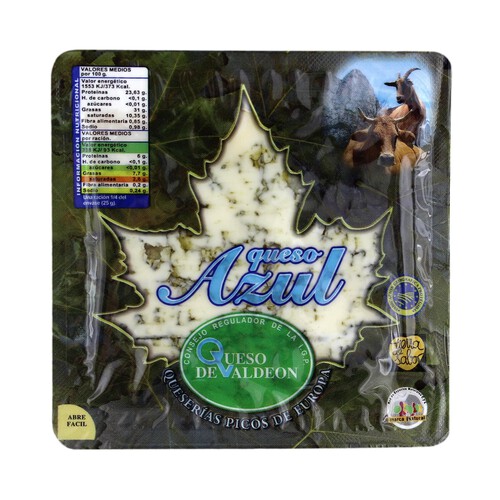 Alcampo QUESO DE VALDEON Queso azul QUESO DE VALDEON 100 g