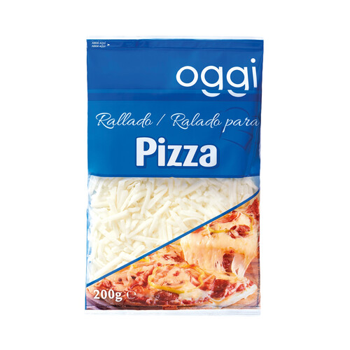 Alcampo Queso rallado en hilo especial para pizza OGGI 200 g