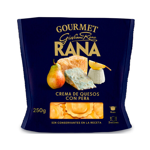 Alcampo RANA Ravioli de pasta fresca al huevo rellenos de crema de queso con pera 250 g