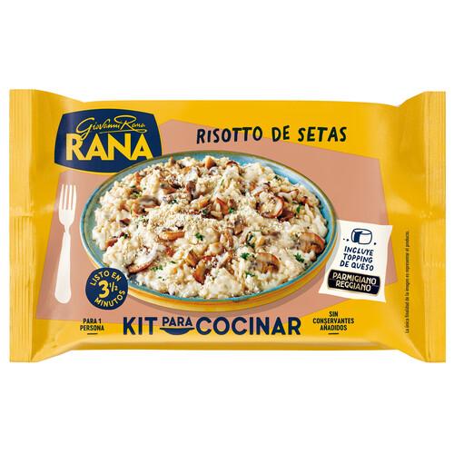 Alcampo RANA Rissotto de setas listo para calentar y comer 362 g