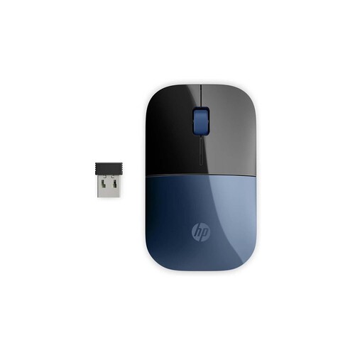 Alcampo Ratón inalámbrico para ordenador color azul HP Lumiere Blue Z3700
