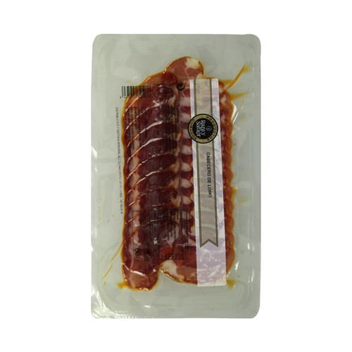 Alcampo RAZA Y SABOR Cabecero de lomo blanco cortado en finas lonchas RAZA Y SABOR 60 g