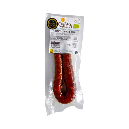 Alcampo RAZA Y SABOR Castilla natural Chorizo sarta dulce ecológico 200 g