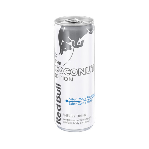 Alcampo RED BULL EDITION Bebida energética Coconut y arándanos lata 250 ml