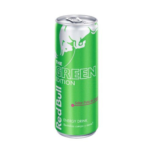 Alcampo RED BULL THE SUMMER EDITION Bebida energética sabor fruta del Dragón lata 250 ml
