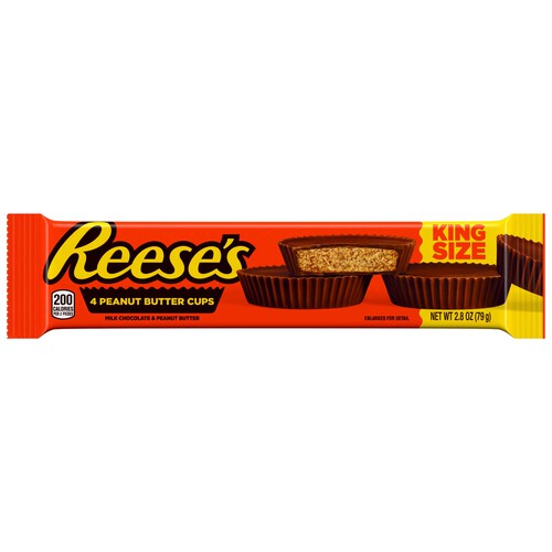 Alcampo REESE'S Chocolatina con crema de cacahuete 79 g