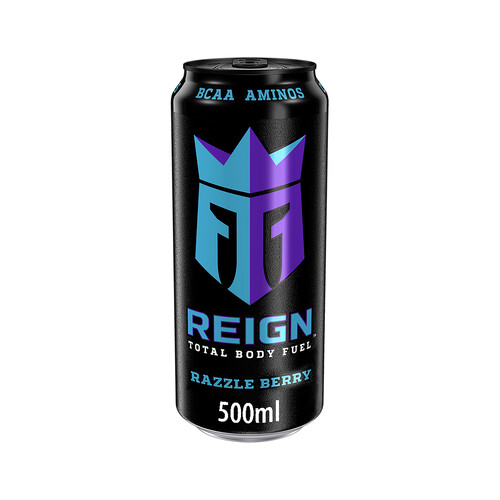 Alcampo REIGN Bebida deportiva Razzle Berry lata 50 cl