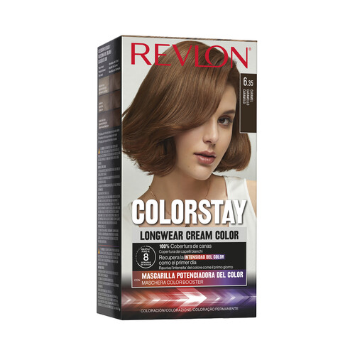 Alcampo REVLON Coloración permanente tono 6.35 Caramelo REVLON Colorstay