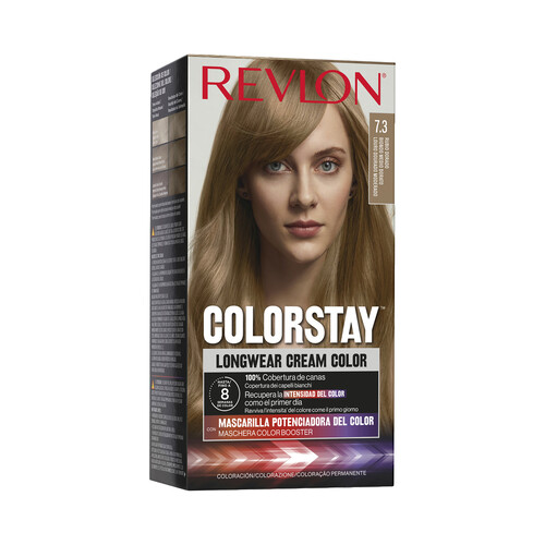 Alcampo REVLON Coloración permanente tono 7.3 Rubio dorado REVLON Colorstay