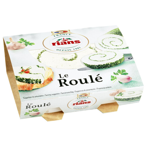 Alcampo RIANS Queso le Roulé finas hierbas RIANS 150 g