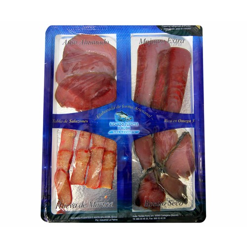 Alcampo RICARDO FUENTES E HIJOS Tabla de salazones RICARDO FUENTES E HIJOS 150 g