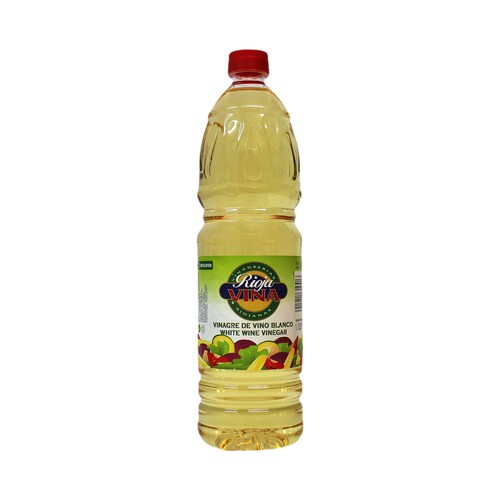 Alcampo RIOJA VINA Vinagre de vino blanco RIOJA VINA botella de 1 l