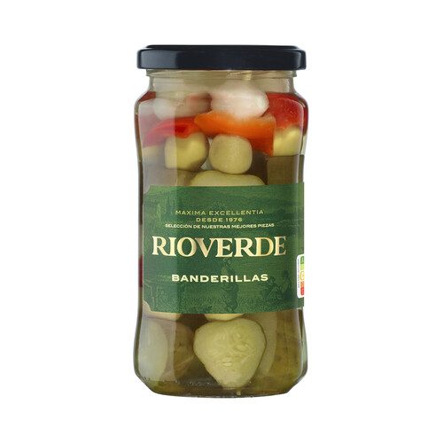 Alcampo RIOVERDE Banderillas dulces frasco de 150 g