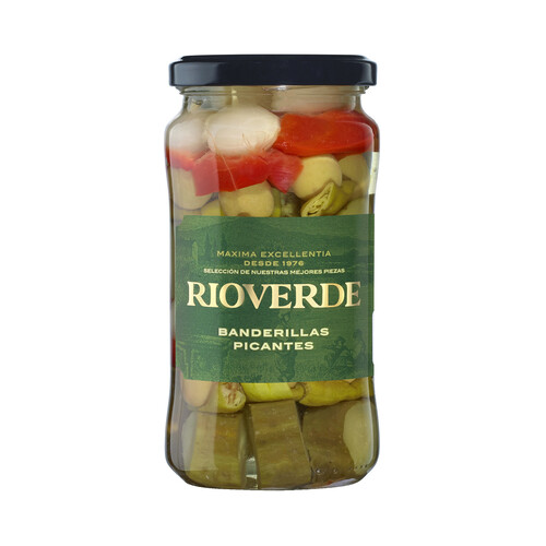 Alcampo RIOVERDE Banderillas picantes frasco de 150 g