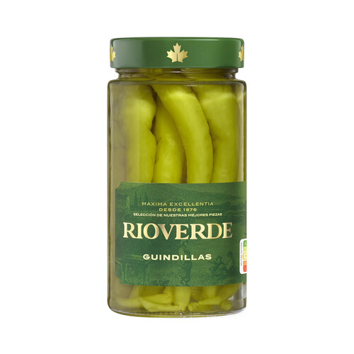 Alcampo RIOVERDE Guindillas en vinagre rasco de 120 g