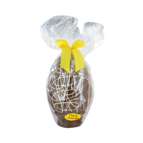 Alcampo ROHAN Huevo de Pascua decorado Chocolate 1 kg