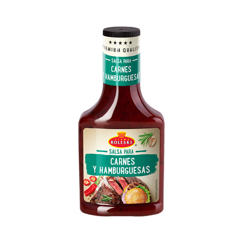 Alcampo ROLESKI Salsa de tomate para carnes y hamburguesas 370 g