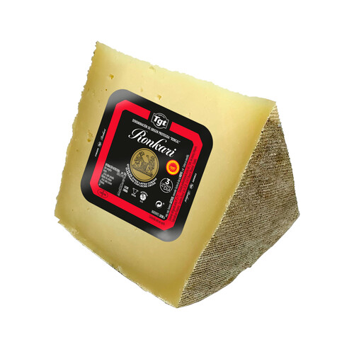 Alcampo RONKARI Queso Roncal con denominación de origen protegida con leche cruda de oveja