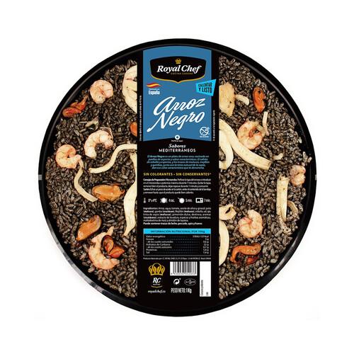Alcampo ROYAL CHEF Arroz negro sin gluten calentar y listo ROYAL CHEF 1 kg