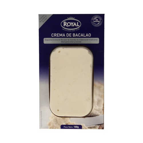 Alcampo ROYAL Crema de bacalao para untar y cocinar ROYAL 100 gramos