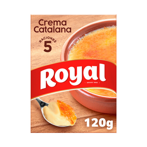 Alcampo ROYAL Postre en polvo crema catalana ROYAL 120 g