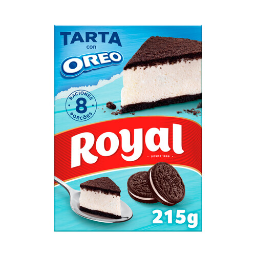 Alcampo ROYAL Preparado para tarta de Oreo ROYAL 215 g
