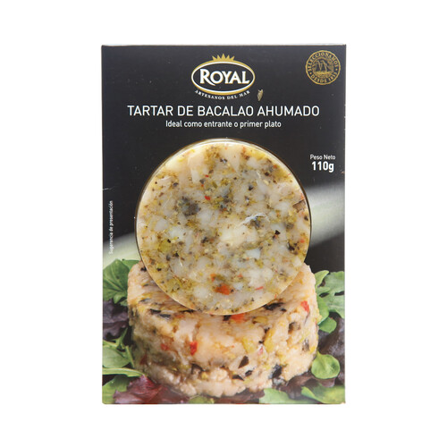 Alcampo ROYAL Tartar de bacalao ahumado ROYAL 110 g