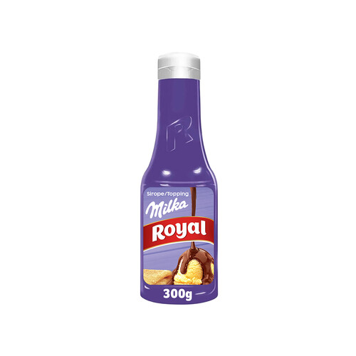 Alcampo ROYAL Topping de chocolate Milka ROYAL 300 g