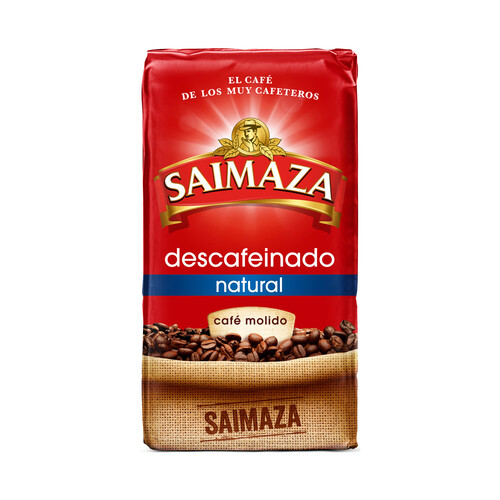 Alcampo SAIMAZA Café descafeinado molido natural 250 g