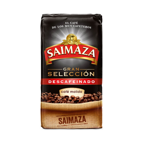 Alcampo SAIMAZA Café molido descafeinado Gran Selección 250 g