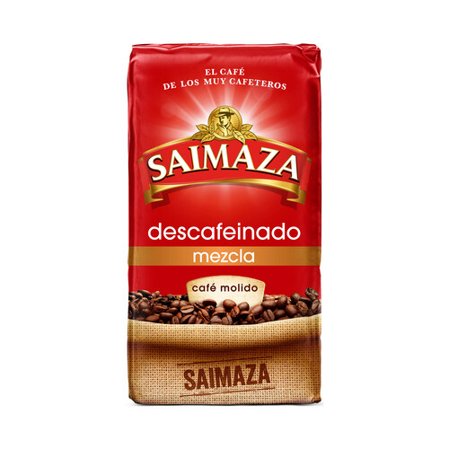 Alcampo SAIMAZA Café molido descafeinado mezcla 250 g