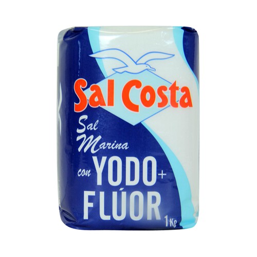 Alcampo SAL COSTA Sal yodada con flúor SAL COSTA 1 kg