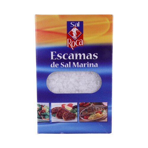 Alcampo SAL ROCA Sal marina en escamas SAL ROCA 250 g
