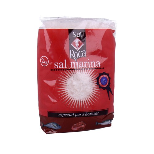 Alcampo SAL ROCA Sal marina especial para hornear SAL ROCA 2 kg