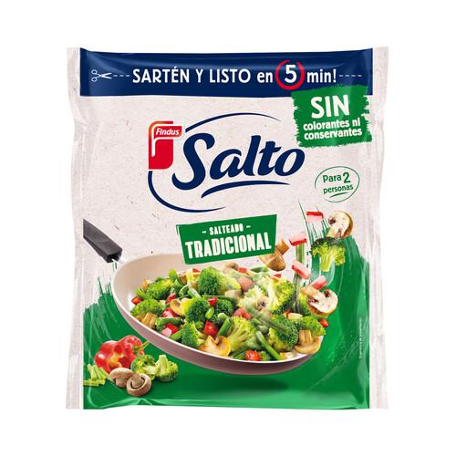 Alcampo SALTO Salteado de verduras tradicionales sin conservantes ni colorantes de Findus 500 g