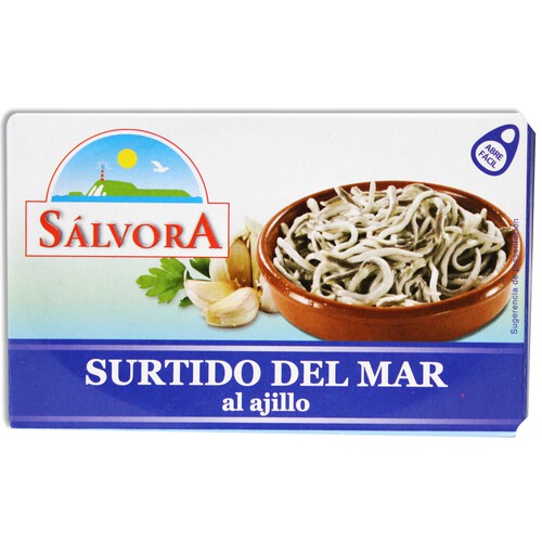 Alcampo SÁLVORA Sucedáneo de angulas al ajillo picante 50 g