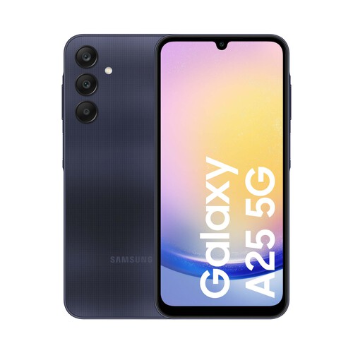 Alcampo SAMSUNG Galaxy A25 5G Negro 128GB + 6GB Ram Móvil 16 5cm (6 5"). SM-A256BZKDEUB