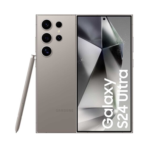 Alcampo SAMSUNG Galaxy S24 Ultra 5G gris 512GB + 12GB Ram móvil 17 2cm (6 8"). SM-S928BZTHEUB