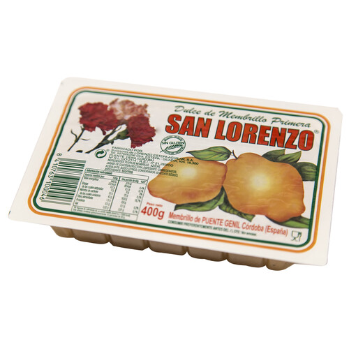 Alcampo SAN LORENZO Dulce de membrillo de Córdoba SAN LORENZO tarrina 400 g