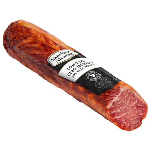 Alcampo SÁNCHEZ ALCARAZ Lomo de cebo ibérico (50% raza ibérica) SÁNCHEZ ALCARAZ 450 g
