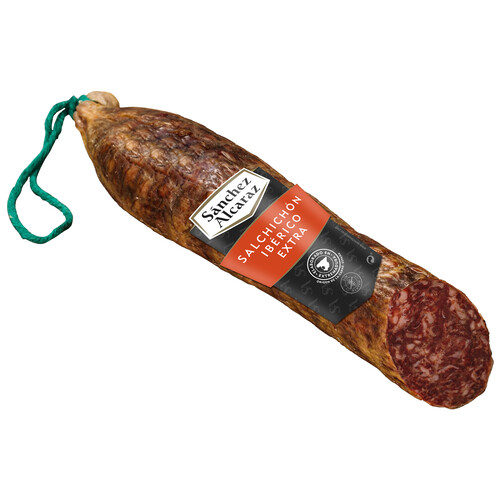 Alcampo SÁNCHEZ ALCARAZ Salchichón cular ibérico extra SANCHÉZ ALCARAZ 600 g