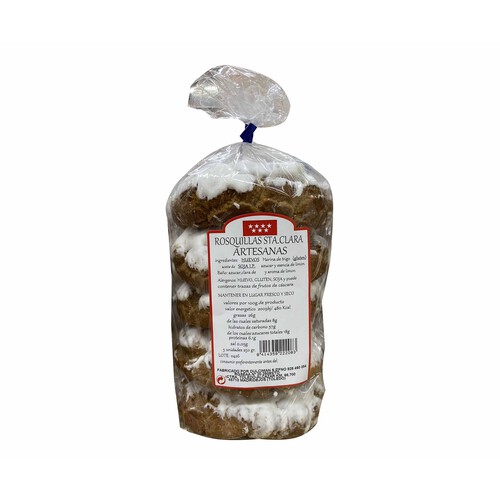 Alcampo SANTA CLARA Rosquillas de santa clara artesanas 250 g